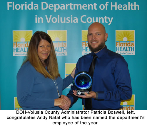 DOH-Volusia’s employee of the year Photo